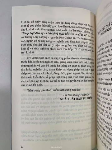 Sách Pháp Luật Dân Sự - Kinh Tế & Thực Tiễn Xét Xử Tập 1 của Luật sư Tưởng Duy Lượng - Tìm hiểu pháp luật và giải quyết tranh chấp