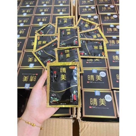 Dầu Gội Phủ Bạc Komi Dạng Gói Giúp Giảm Nổi Lo Bạc Tóc