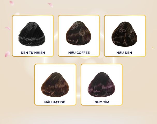 Dầu Gội Phủ Bạc Komi Dạng Gói Giúp Giảm Nổi Lo Bạc Tóc