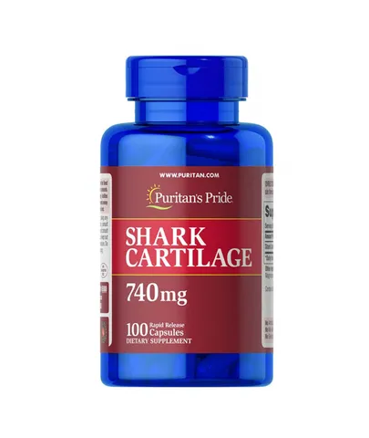 Shark Cartilage Puritan’s Pride Shark Cartilage 740mg 100 viên