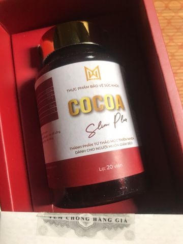 Cocoa Slim Plus Giảm Cân Siêu Mạnh Dạng Lọ