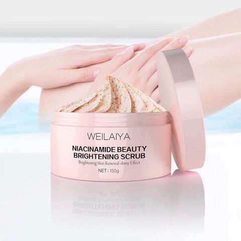 Tẩy da chết toàn thân Weilaiya Niacinamide Brightening Scrub 150g
