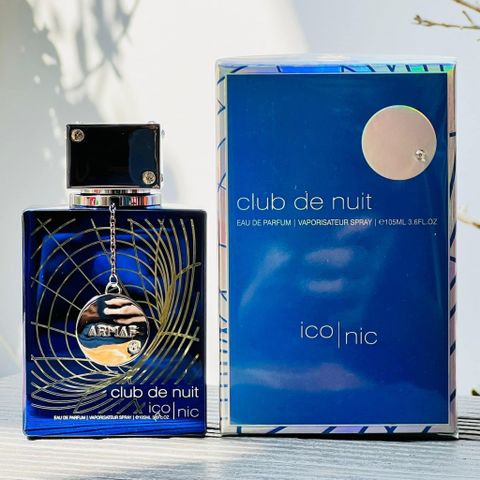 Nước hoa nam Armaf Club de Nuit Blue Iconic EDP 100ml - Hương Gỗ Sang Trọng, Lịch Lãm và Thích Hợp Mọi Dịp