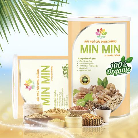 Ngũ Cốc Dinh Dưỡng Min Min 29 Hạt Vị Truyền Thống