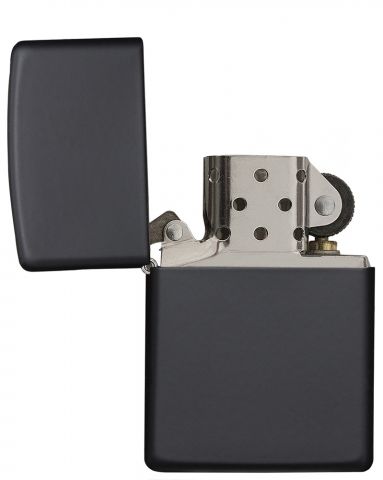 Bật Lửa Zippo Black Matte 218 Chính Hãng Mỹ - Bật Lửa Chống Gió, Chất Lượng Cao, Quà Tặng Hoàn Hảo cho Fan Zippo