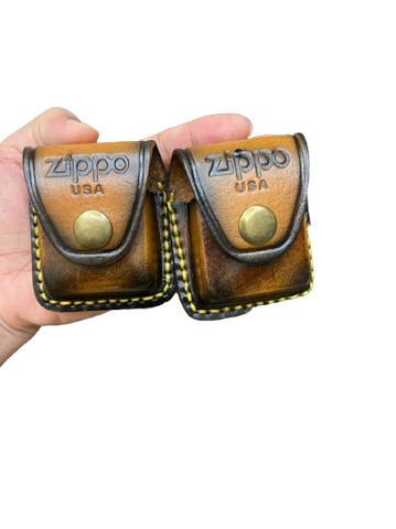 Hộp Zippo Da Bò Chất Lượng - Làm Nổi bật lửa