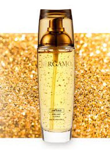 Tinh Chất Dưỡng Da Bergamo Chiết Xuất Vàng 24K 110ml - Serum Phục Hồi Da Chảy Xệ, Cải Thiện Nếp Nhăn, Da Rạng Rỡ
