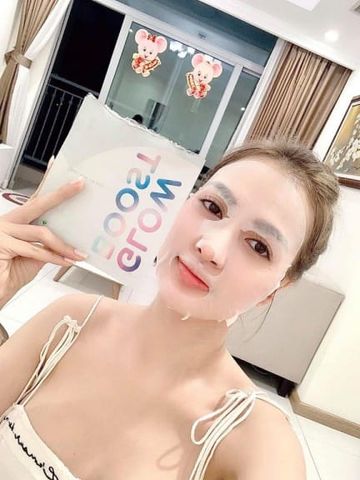 Mặt nạ sợi tre dưỡng trắng da MLAB Glow Boost  Sơn Tùng MTP