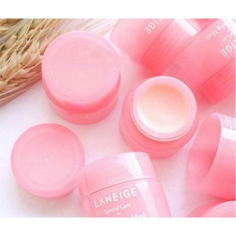 Mặt Nạ Ngủ Dưỡng Môi Laneige Lip Sleeping Mask 3g - Combo 2 Hộp Giúp Môi Mềm Mịn, Ngừa Thâm, Chống Khô Nứt