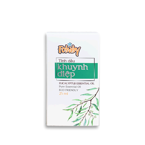 Tinh Dầu Khuynh Diệp Nguyên Chất Fobaby - Giúp Làm Dịu Da, Ngăn Ngừa Muỗi, Dành Cho Trẻ Em và Người Lớn