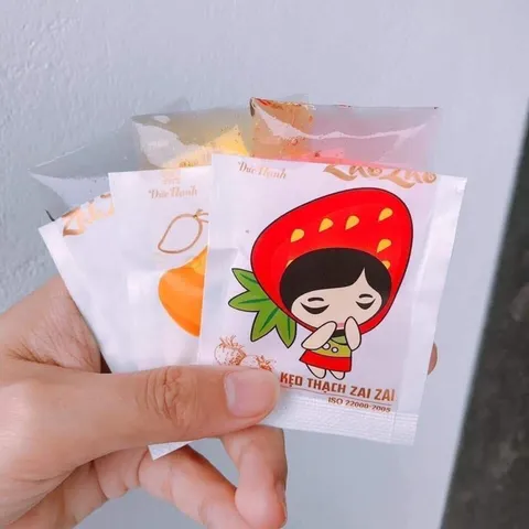 Kẹo Thạch ZaiZai Đức Hạnh 1kg Mix Đủ Vị Trái Cây - Thạch Ngon, Giòn Mát, Hoàn Hảo Cho Trẻ Em Và Tiệc Tùng