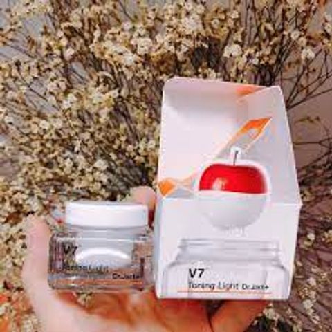 Kem V7 Toning Light Dr Jart+ Hàn Quốc 15ml - Dưỡng Trắng Tái Tạo Da Sáng Khỏe, Thành Phần Thiên Nhiên, Hỗ Trợ Làm Mờ Sẹo, Nám