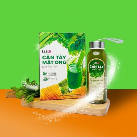 Combo 2 Hộp Bột Cần Tây Mật Ong Motree Giúp Giữ Dáng Đẹp Da