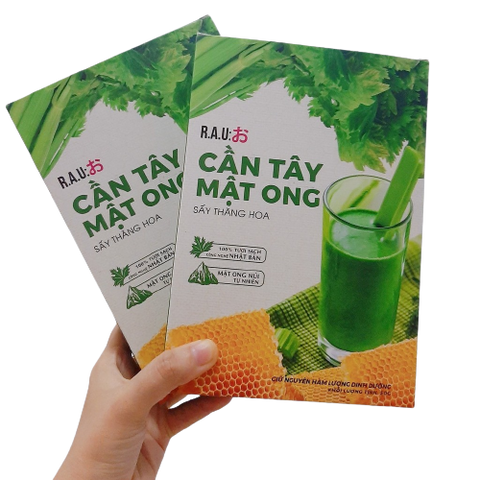 Combo 2 Hộp Bột Cần Tây Mật Ong Motree Giúp Giữ Dáng Đẹp Da