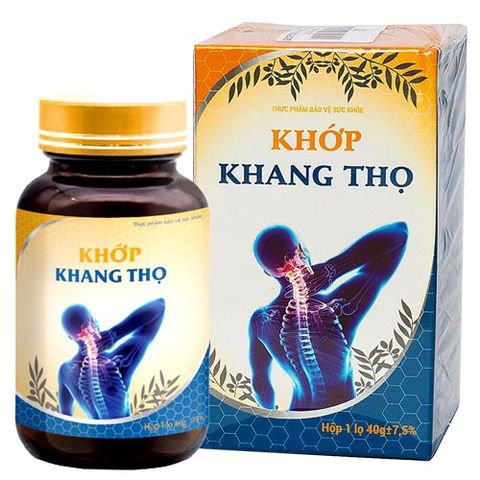 Combo 4 Hộp Viên Khớp Khang Thọ Nam Dương - Hỗ Trợ Giảm Đau Mỏi Vai Gáy Hiệu Quả, Bổ Sung Chất Lượng Cho Xương Khớp