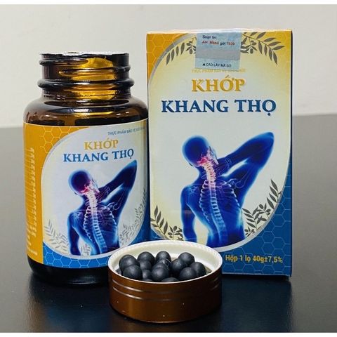 Combo 4 Hộp Viên Khớp Khang Thọ Nam Dương - Hỗ Trợ Giảm Đau Mỏi Vai Gáy Hiệu Quả, Bổ Sung Chất Lượng Cho Xương Khớp