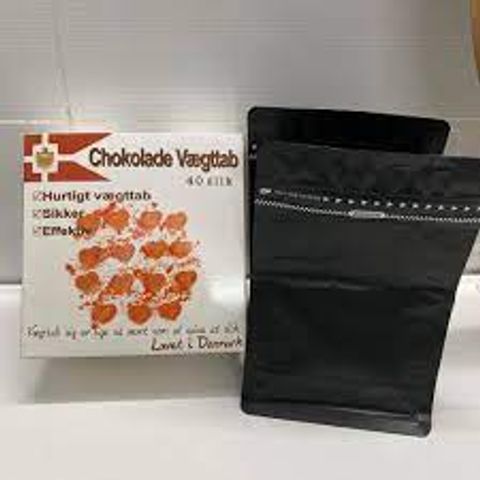 Kẹo Socola Giảm Cân Chính Hãng Đan Mạch Chokolade Vaegttab hộp 40 viên 76883