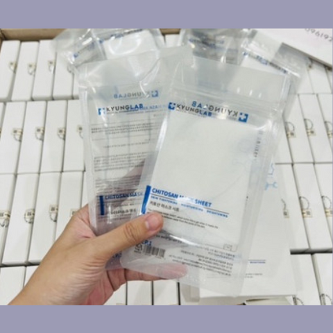 Mặt Nạ Chitosan KyungLab - Hỗ Trợ Trẻ Hóa, Dưỡng Trắng Da, Đem Lại Làn Da Sáng Mịn Trong 15 Phút - Sản Phẩm Nhập Khẩu Hàn Quốc