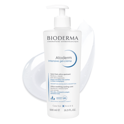 Gel Dưỡng Ẩm Bioderma Atoderm Intensive - Kem Dưỡng Da Khô, Giảm Ngứa Cấp Tốc, Bảo Vệ và Nuôi Dưỡng Da 24h
