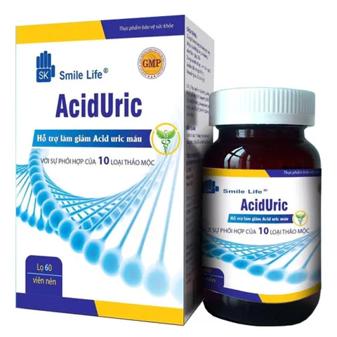 Acid Uric - Hỗ trợ làm giảm Acid Uric trong máu