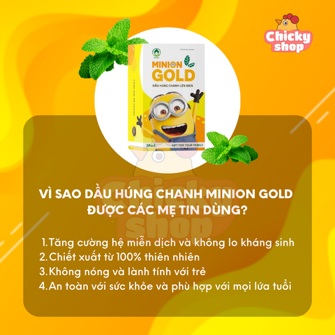 Dầu húng chanh lên men minon gold Dr.Maya 30ml