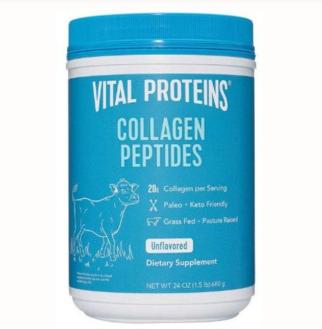 Collagen Thủy Phân Vital Proteins Peptides Unflavored 680g - Nhập Mỹ