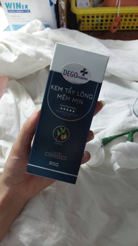 Kem tẩy lông Dego Pharma 80g wax lông nách tại nhà giúp sáng da