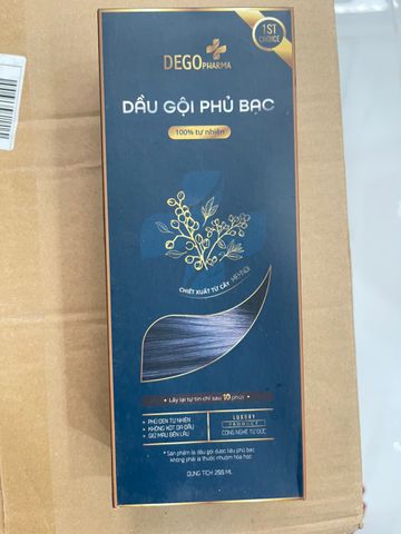 Dầu gội phủ bạc Dego Pharma nhuộm đen tóc