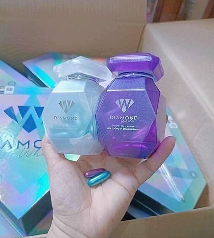 Diamond White Day Viên Uống Giúp Dưỡng Da Trắng Hồng Từ Bên Trong