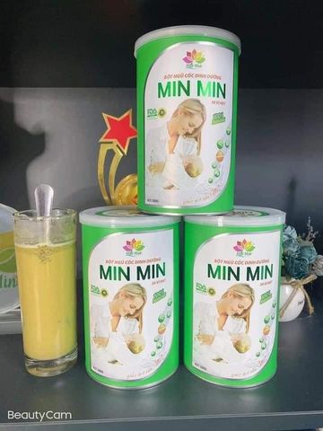 Combo 2 Hộp Bột Ngũ Cốc Lợi Sữa Min Min 30 Loại Hạt Bổ Dưỡng