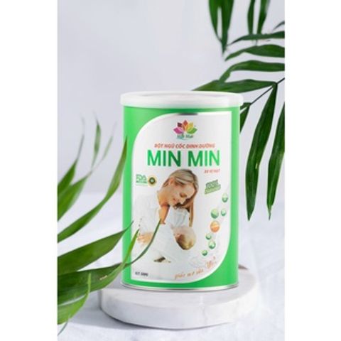 Combo 2 Hộp Bột Ngũ Cốc Lợi Sữa Min Min 30 Loại Hạt Bổ Dưỡng