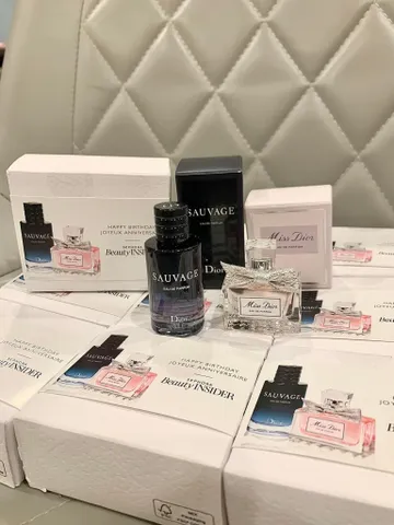 Set nước hoa đôi mini Miss Dior EDP và Dior Sauvage EDP
