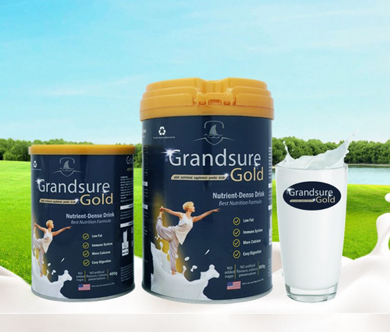 Sữa Non Hỗ TRợ Xương Khớp Grandsure Gold Hộp 400g
