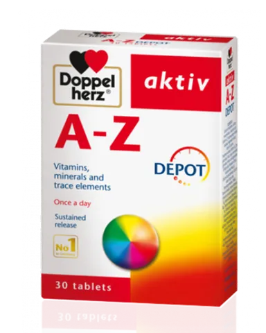 Viên uống Aktiv A-Z Depot Doppelherz bổ sung vitamin và khoáng chất
