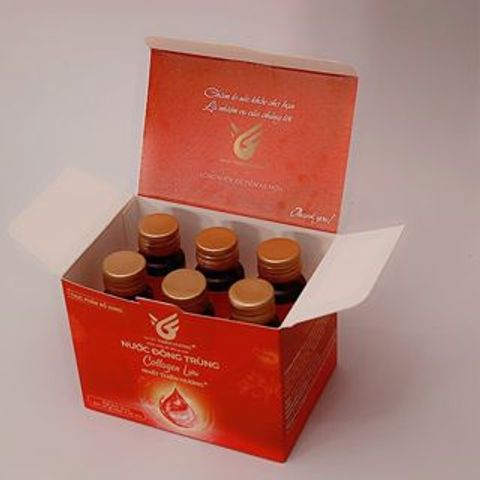 Nước Đông Trùng Collagen Lựu- lưu giữ thanh xuân