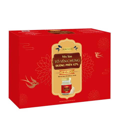 Hộp Yến Sào Bồi Bổ Cơ Thể Đường Phèn 42% - Thực Phẩm Chức Năng 70ml, Tăng Cường Miễn Dịch, Hỗ Trợ Tiêu Hóa, Dinh Dưỡng Cho Trẻ Em