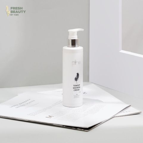 Kem ủ trắng Pime Toneup Shower Cream - Dưỡng trắng da body, giảm thâm, thu hẹp lỗ chân lông, làm mịn da, nhanh thấm, chiết xuất tự nhiên.