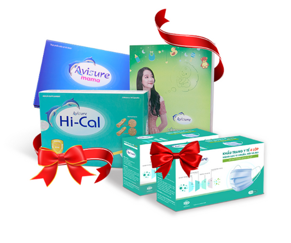 Vitamin cho bà bầu Avisure Mama chứa DHA, Quatrefolic, Sắt từ châu âu
