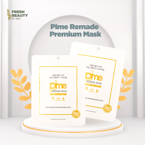 Mặt Nạ Tế Bào Gốc Pime Remade Mask Cấp Ẩm - Dưỡng Trắng, Phục Hồi Da, Giảm Mụn, Chiết Xuất Tự Nhiên, 20 Thành Phần Hữu Cơ