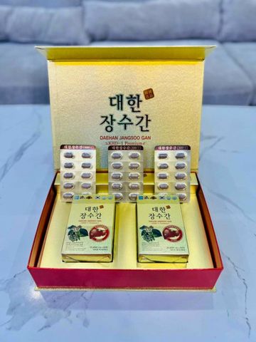 Thực phẩm chức năng bổ gan chính phủ Deahan 120 viên