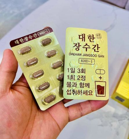 Thực phẩm chức năng bổ gan chính phủ Deahan 120 viên