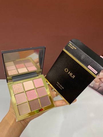 Bảng Phấn Mắt 9 Màu Ohui LG Hàn Quốc - Phấn Trang Điểm Quyến Rũ Dễ Dàng Phối Đẹp Mọi Phong Cách, Xu Hướng Mùa Thu Đông