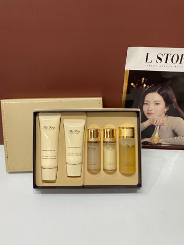 Set Chống Nắng Tái Sinh Da Ohui The First Geniture Vitamin UV Defense 5 Món - SPF50+/PA++++ Bảo Vệ & Dưỡng Da Hoàn Hảo