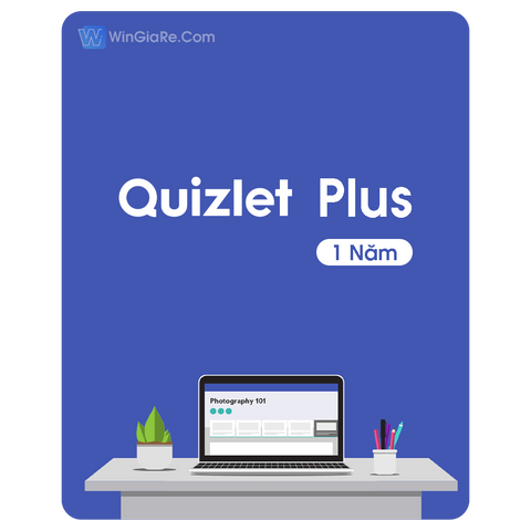 Nâng cấp tài khoản Quizlet Plus 1 Năm giá rẻ