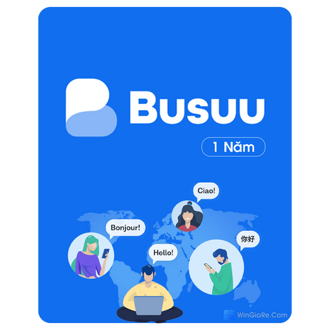 Nâng cấp tài khoản Busuu Premium 1 Năm giá rẻ