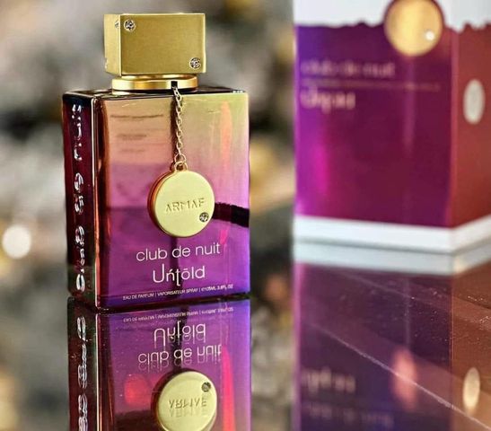Nước hoa unisex Club de Nuit Untold EDP - Dupe MFK 540, hương hoa nghệ tây và gỗ hổ phách, sang trọng, tinh tế, lưu hương lâu.