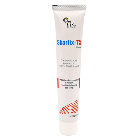 Kem Giảm Nám Tàn Nhang Fixderma Skarfix-Tx Cream 15g - Hỗ Trợ Làm Sáng Da, Ngăn Ngừa Melanin, Không Kích Ứng Da