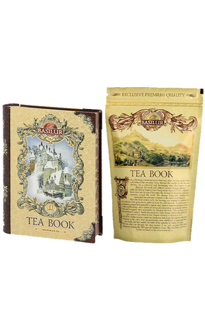 Trà Đen Basilur Tea Book Volume II - Trà Thảo Mộc Hương Vị Lễ Hội Giáng Sinh với Đu Đủ, Cúc Vạn Thọ và Hoa Nghệ Tây
