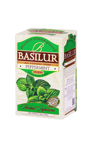 Trà Thảo Mộc Basilur Vị Bạc Hà (Peppermint) - Trà Túi Lọc