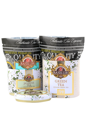 Trà Xanh Ceylon Basilur Ướp Hoa Nhài - Jasmine & Green Tea